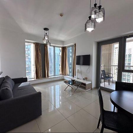 Downtown Apartments With Fountain And Burj Khalifa View Дубай Екстериор снимка